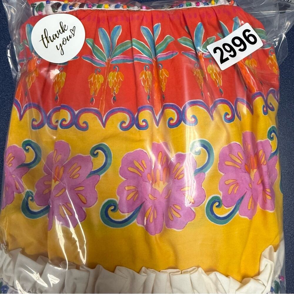 Farm Rio Vivid Garden Mini Dress - Picture 9 of 9